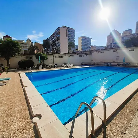 Sea View In Rincon De Loix- Free Parking, Pool, Wi-fi, New Air Conditioning Apartment Benidorm