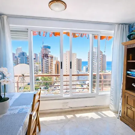 Sea View In Rincon De Loix- Free Parking, Pool, Wi-fi, New Air Conditioning