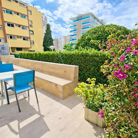 Appartement Sea View In Rincon De Loix- Free Parking, Pool, Wi-fi, New Air Conditioning Benidorm