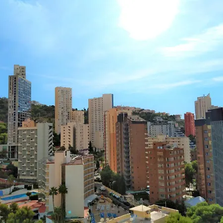 Sea View In Rincon De Loix- Free Parking, Pool, Wi-fi, New Air Conditioning Apartment *