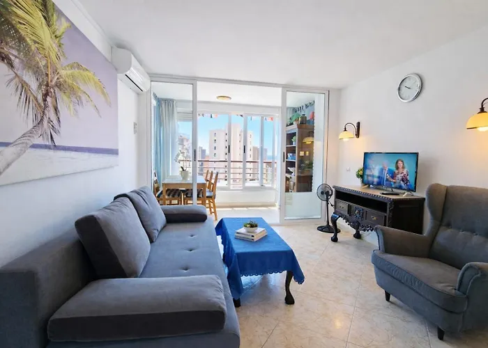 Sea View In Rincon De Loix- Free Parking, Pool, Wi-fi, New Air Conditioning