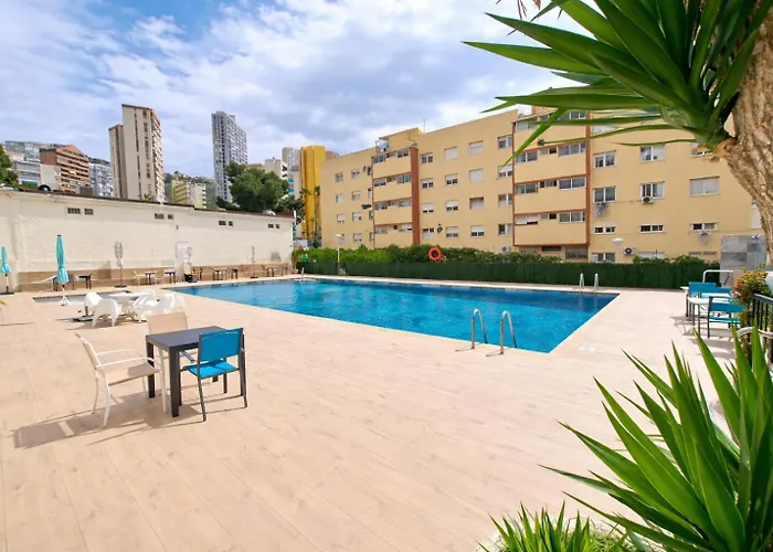 Sea View In Rincon De Loix- Free Parking, Pool, Wi-fi, New Air Conditioning * Benidorm