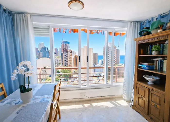 Sea View In Rincon De Loix- Free Parking, Pool, Wi-fi, New Air Conditioning
