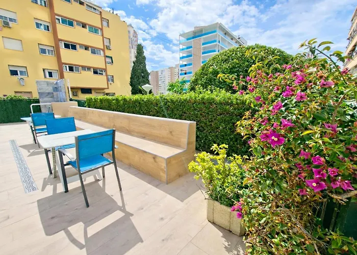 Appartement Sea View In Rincon De Loix- Free Parking, Pool, Wi-fi, New Air Conditioning Benidorm
