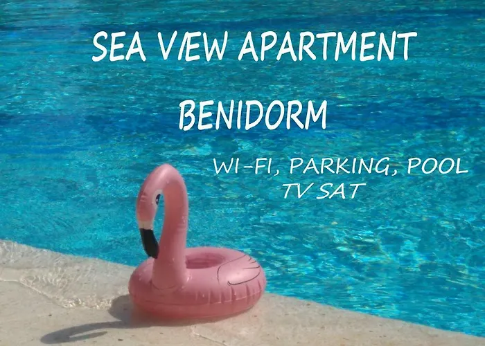 Sea View In Rincon De Loix- Free Parking, Pool, Wi-fi, New Air Conditioning Appartement Benidorm